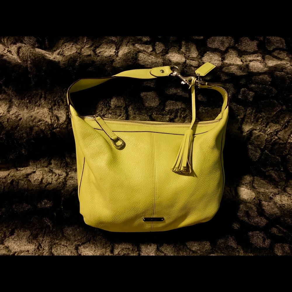 Coach Purse Lime Green